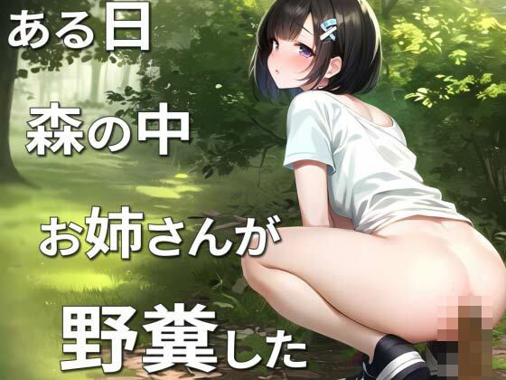 【無料で読める？】【ハプニング発生】大人のお姉さんが野糞してたら通行人に見られちゃった！【スカトロ・うんち・ASMR】｜d_338606