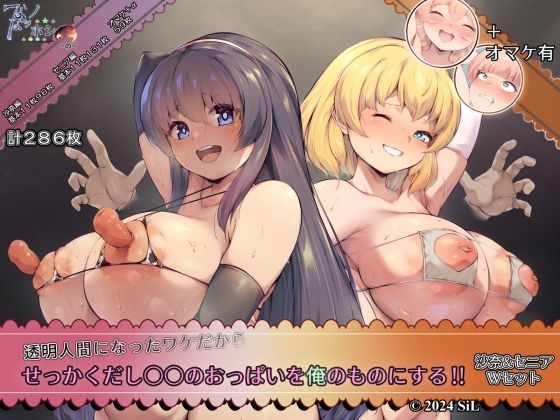 【無料で読める？】透明人間になったワケだから せっかくだし○○のおっぱいを俺のものにする！！ 沙奈＆セニア Wセット｜d_574617
