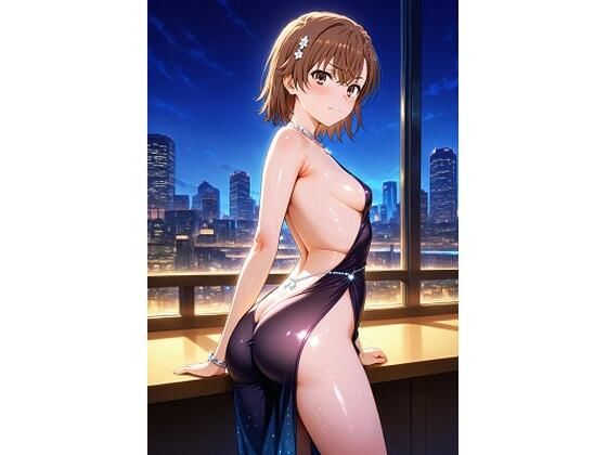 【無料で読める？】御坂〇琴 黒エレガントドレス｜d_615717