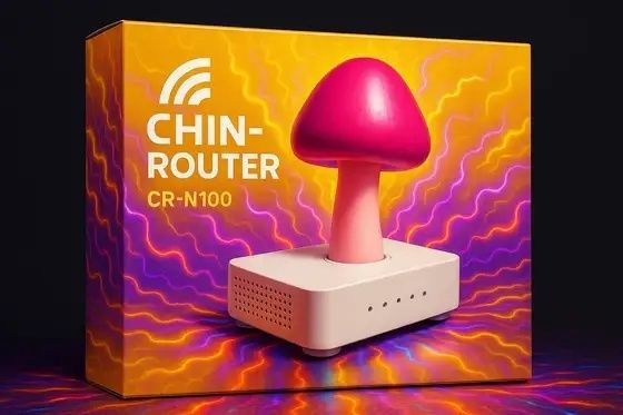 【無料で読める？】【ちん◯ん専用ASMR】CHIN-ROUTER（ちんルーター） CR-N100 ちんるーたー 電子触手 オナニー 性感アップ｜d_659989