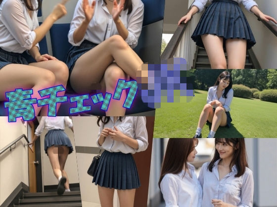 【無料で読める？】青チェックスカートのJKの動画｜d_693156