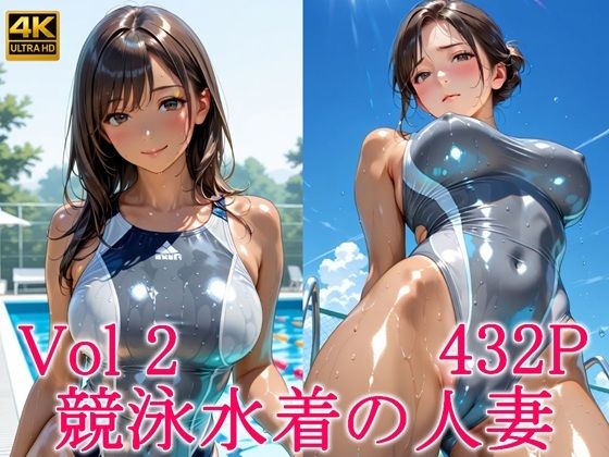 【無料で読める？】競泳水着の人妻2｜d_707398