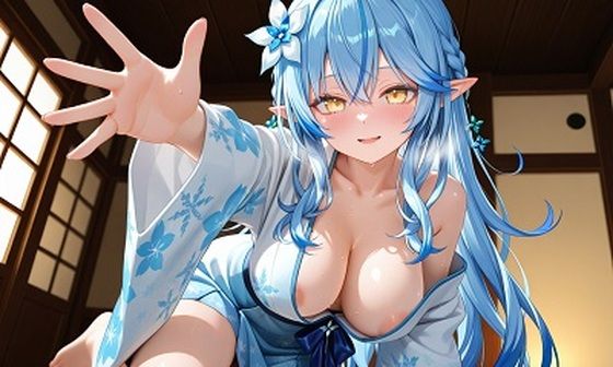 【無料で読める？】雪〇ラミィ着物｜d_727038