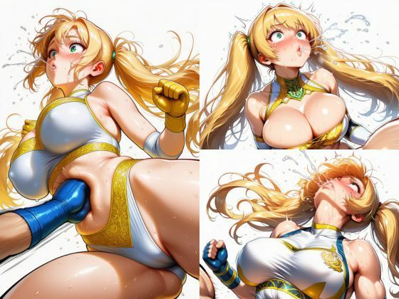 【無料で読める？】【動画あり】金髪ツインテールのアイドルレスラー、レスリングリングにて散る｜d_731695