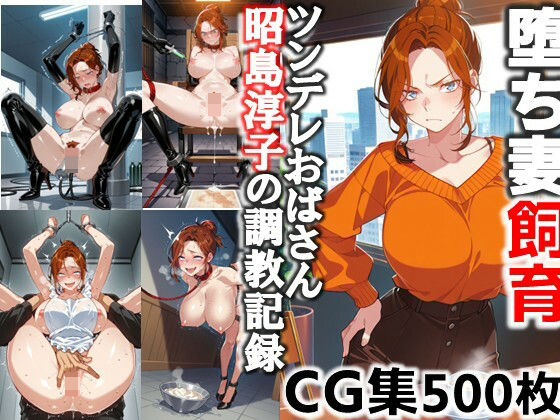 【無料で読める？】堕ち妻飼育 ツンデレおばさん昭島淳子の調教記録CG集｜d_651777