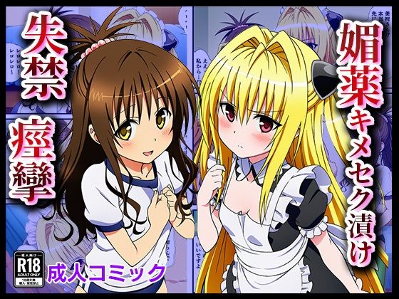 【無料で読める？】媚薬キメセク漬け！失禁痙攣アクメでアヘとろ肉便器に 〜美柑、ヤミ編〜【ToLOVEる】｜d_689920