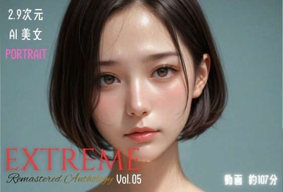 【無料で読める？】2.9次元AI美女 PORTRAIT EXTREME Remastered Anthology VOL.05 AI SEX 動画集｜d_736604