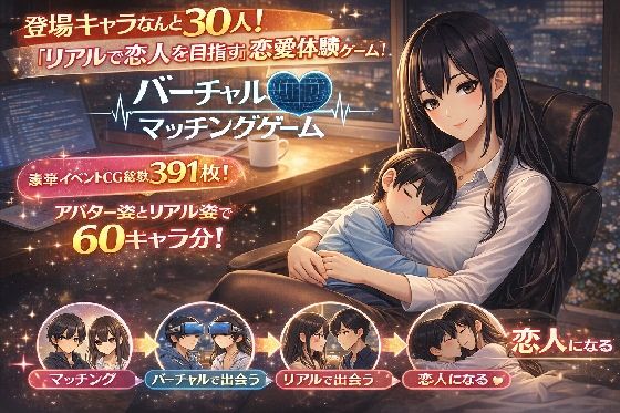 【無料で読める？】バーチャルマッチングゲーム｜d_742813