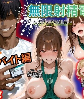【無料で読める？】無限射精電車 アルバイト編 〜カフェでの再会〜Vol.2｜d_766388