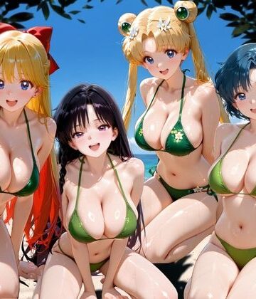 【無料で読める？】ビーチで出会った美女をナンパしてメス堕ちさせた話 セー○ームーン｜d_775539