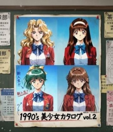 【無料で読める？】1990s 美少女カタログ vol.2｜d_776212