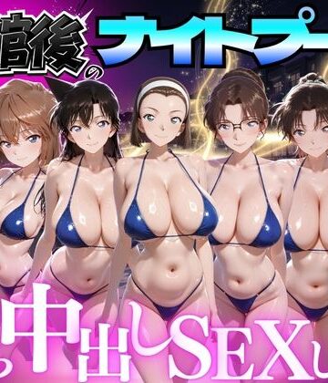 【無料で読める？】閉館後のナイトプールでひたすら中出しSEXした話 Vol.5｜d_777624