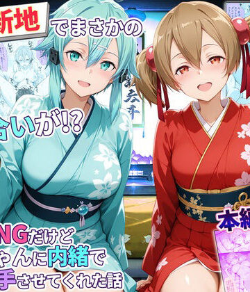 【無料で読める？】卑猥新地でまさかの知り合いが！？本当はNGだけどおばちゃんに内緒で好き勝手させてくれた話〜シリカ・シノン編｜d_779347