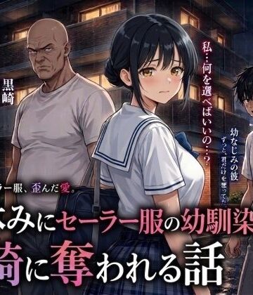 【無料で読める？】夏休みにセーラー服の幼馴染を、黒崎に犯●れ中出しされ続ける話｜d_790325