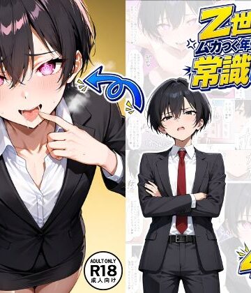【無料で読める？】【男の娘×催●】〜Z世代のムカつく年下オス上司を常識改変〜｜d_806730