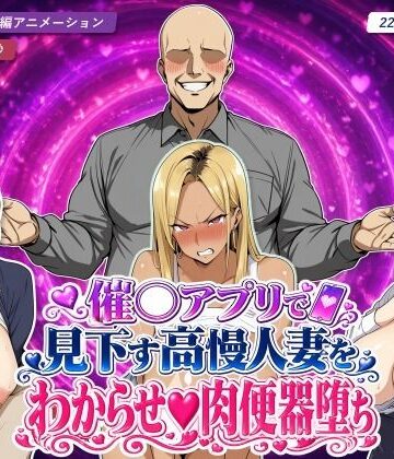 【無料で読める？】催○アプリで見下す高慢人妻をわからせ肉便器堕ち｜d_811121