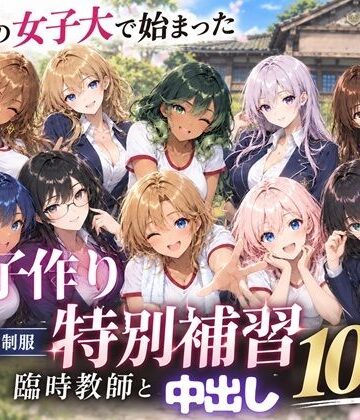 【無料で読める？】田舎の女子大で始まった子作り特別補習 〜臨時教師の濃厚中出し10連発〜｜d_819018