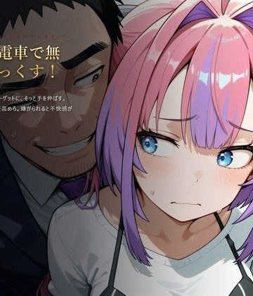 【無料で読める？】もっと電車で無理やりっくす！【ホ●ラ●ブ 痴〇お触りSLG】｜d_820802
