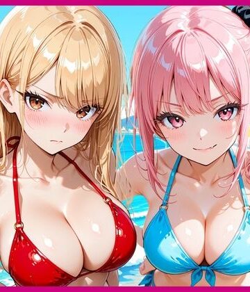 【無料で読める？】一軍ギャルに誘われて海水浴の後に搾精された話｜d_821469