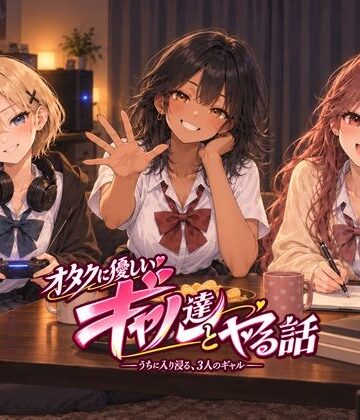 【無料で読める？】オタクに優しいギャル達とヤる話｜d_822492