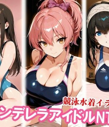 【無料で読める？】競泳水着のシンデレラアイドル3人、種付けおじさんに堕ちる｜d_826456