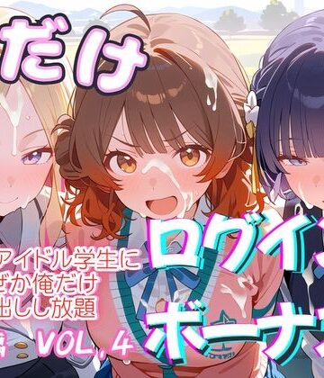 【無料で読める？】俺だけログインボーナス！ vol.4 近所のアイドル学生になぜか俺だけ中出しし放題｜d_833500