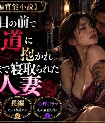 【無料で読める？】【長編官能小説】夫の目の前で極道に抱かれ心まで寝取られた人妻｜d_841858